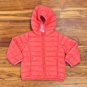 Kids baby Gap Lightweight Puffer Coat Size 3 Years